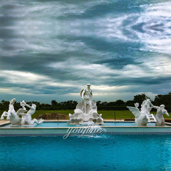 Large Granite Estate Fountain Canada Buddha Water Fountain for Sale