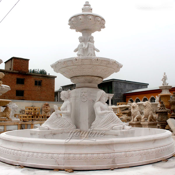 Architectural Fountain Pools Manufacturers Outdoor White Stone Fountain Driveway