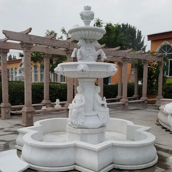 Large Granite Estate Fountain Manufacturers Driveway Stone Fountains Driveway