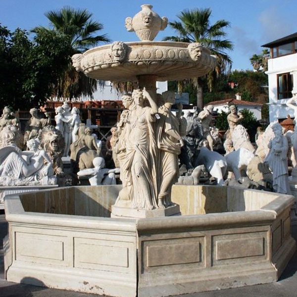 garden angel statue fountain angel water fountain