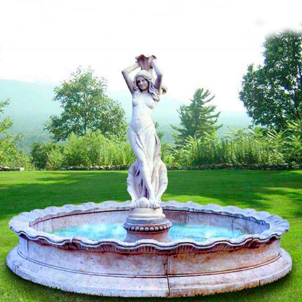 angel wall fountains Wall Fountain Marble Carving stone spring Angel sculpture